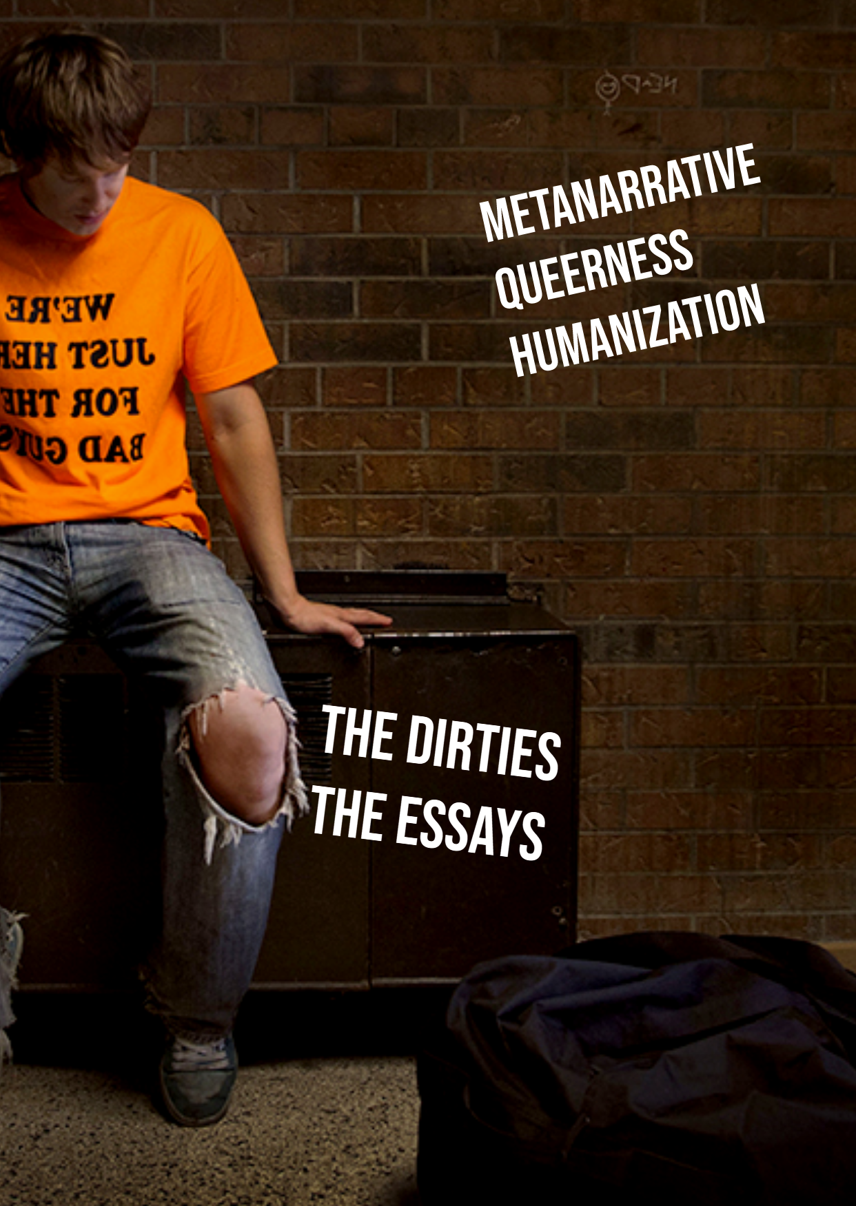 cover for the dirties the essays zine